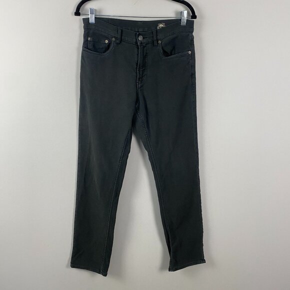 Faherty Stretch Terry 5-Pocket Pant Size 30x30 Gray - Picture 1 of 11